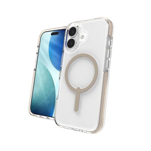 ZAGG Santa Cruz Snap Backcover – für Apple iPhone 17 – MagSafe, Graphen, Titan, bis 4 m sturzsicher