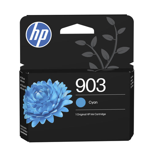 HP 903 Cyan Tintenpatrone (Original) – 315 Seiten – für HP OfficeJet 6950/OfficeJet Pro 6974 – T6L87AE