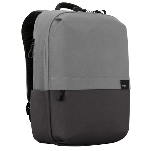 Targus Notebook-Rucksack Sagano Commuter – mit Regenabdeckung, rPET-Polyester – Grau, 300 × 500 × 175 mm