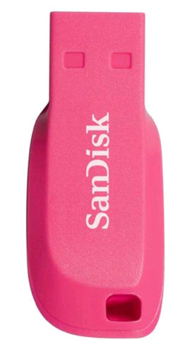 SanDisk Cruzer Blade USB-Stick – 16 GB, Electric Pink