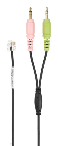 EPOS – Headset-Kabel, CUIPC 1, RJ9 auf 2×3,5 mm