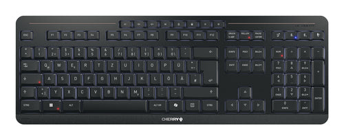 CHERRY Tastatur, kabelgebunden (USB-A/USB-C), kabellos (Bluetooth/2,4 GHz) – für Windows