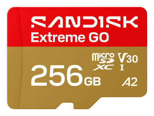 SanDisk Extreme GO microSDXC 256 GB – UHS-I, 240/160 MB/s