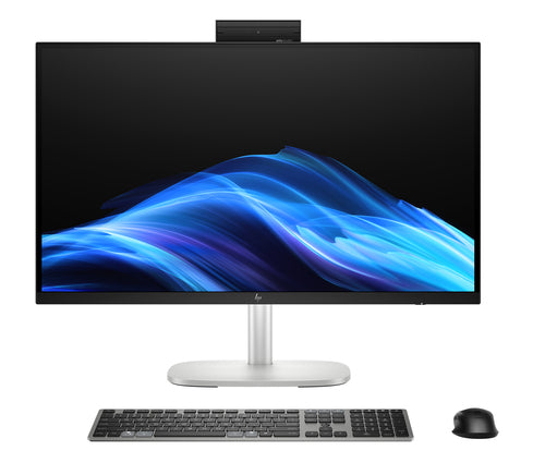HP EliteStudio 8 G1i 27 – Monitor, 27" 2560 × 1440 (WQHD), IPS, 300 cd/m², Windows 11 Pro, Webcam, Silber