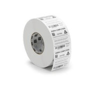 Zebra Selbstklebende Druckeretiketten, 25 mm × 32 mm, weiss, Papier, permanent