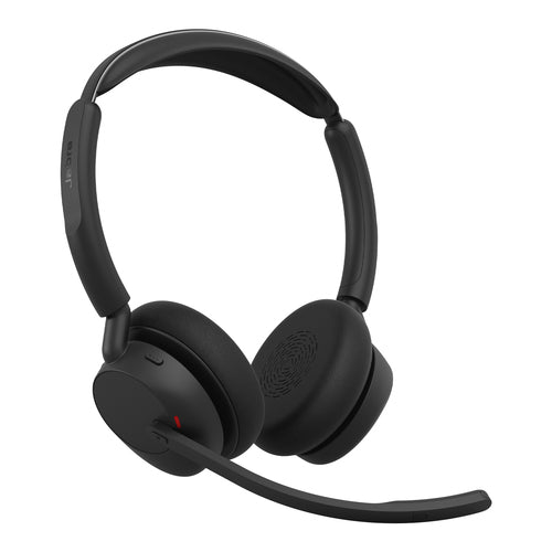 Jabra Evolve3 45 Office-Headset – On-Ear, Stereo, BT, MS Teams zertifiziert, Schwarz