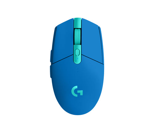 Logitech G G305 LIGHTSPEED – Gaming-Maus – Kabellos (Bluetooth/2,4 GHz), 12000 DPI, Rechts, Blau