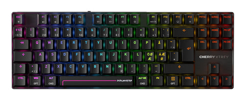CHERRY MX 8.2 Pro TMR – Tastatur, kabellos (Bluetooth/2,4 GHz), Nordisch – für Windows & iOS