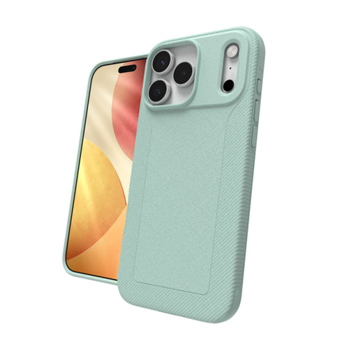 ZAGG Luxe Snap Backcover – für Apple iPhone 17 Pro Max – MagSafe, Graphen, Serene Mint, bis 3 m sturzsicher