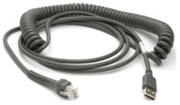 Zebra USB-Kabel, USB-A, 4,57 m, USB 2.0, für Zebra DS4608