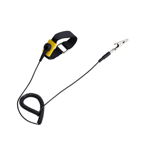 StarTech.com ESD-Handgelenkband – Einführungsresistanz 1 MΩ, Länge 1500 mm, Stecker Banana/Alligator/Snap