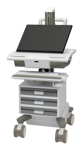 Ergotron MOSAIC FLEX ARM CART TIER 3 STD 1X1X1 – Bodenständer/TV-Wagen