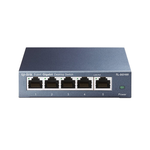 TP-Link TL-SG105 – Switch (Unmanaged) – 5×GbE, L2