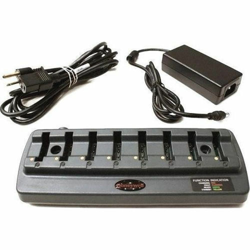 Honeywell Ladestation – 8670378CHARGER-VI – 8-Slot – für Voyager 1602g – Schwarz – 3er-Pack