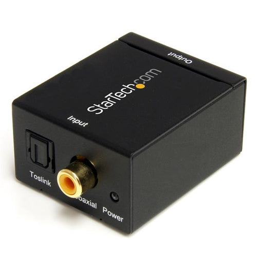 StarTech.com Digital-zu-Analog Audio-Konverter, Coax/TOSLINK zu RCA