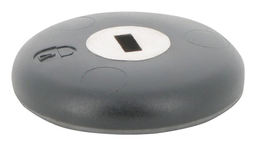 Mobilis Verankerung – Schwarz, Metall, 38×38 mm