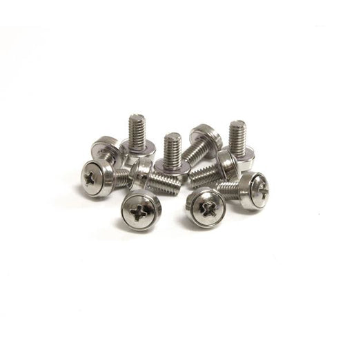 StarTech.com Schrauben M6 – Silber, 50 Stk.