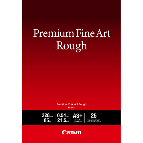 Canon Premium FineArt Rough Fotopapier – A3+, 25 Blatt