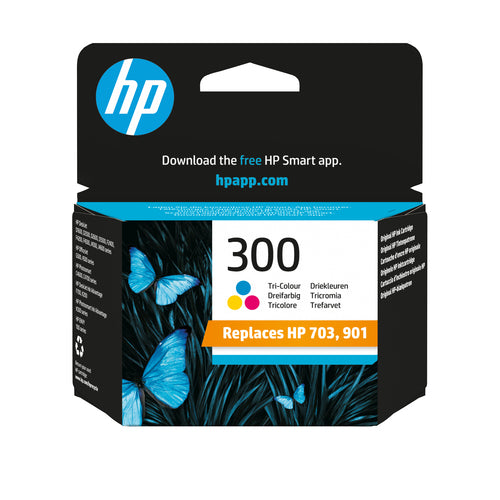 HP 300 – Original Druckerpatrone, Cyan/Magenta/Gelb, Standardertrag