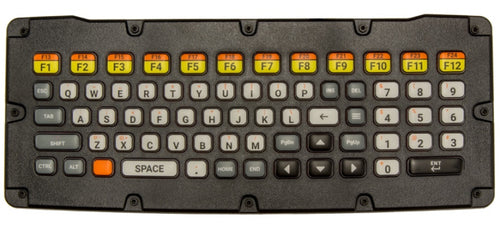 Zebra KYBD-QW-VC-01 – Tastatur, kabelgebunden (USB-A/USB-C), US-Layout (EN), beleuchtet, schwarz – für VC8x