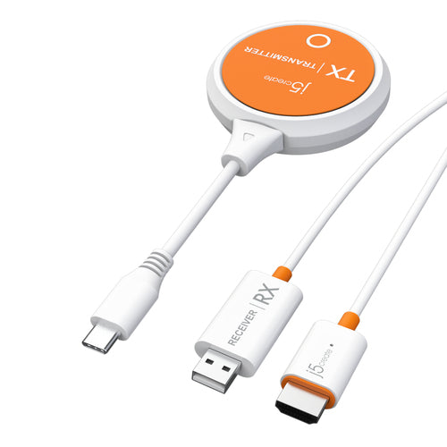 j5create SCREENCAST – Wireless HDMI Extender, USB-C zu HDMI