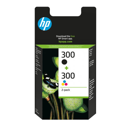 HP Tintenpatronen-Multipack 300, 2er-Pack – für Inkjetdrucker/Multifunktionsgeräte