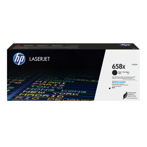 HP Toner 658X – schwarz, 33000 Seiten