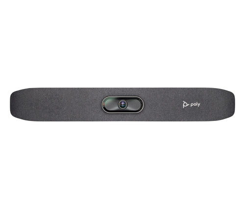 Poly Studio R30 – Videobar – 4K, 110° Sichtfeld, 5× digitaler Zoom, für Windows/Mac, USB, WLAN, Bluetooth