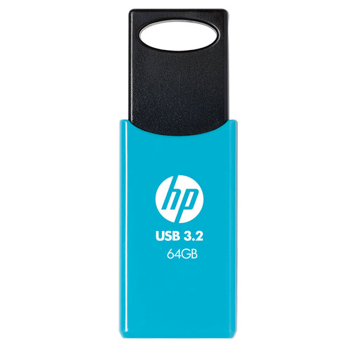 HP 712w – 64 GB USB-Stick, USB 3,2 Gen 1, 120 MB/s, Blau