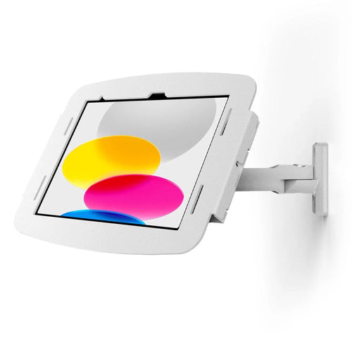 Compulocks Tablet-Wandhalterung – für iPad 10,9" (10. Gen.) – abschliessbar, VESA 100×100 – Weiss