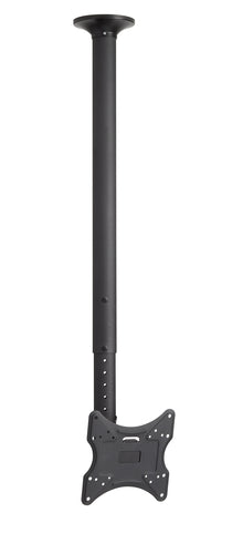Mount Massive Deckenhalterung – 19–43" – VESA 100×100–200×200 – bis 30 kg – DCM1-22, Schwarz