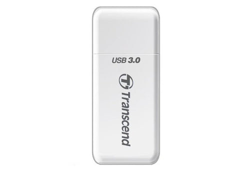 Transcend SD-/microSD-Kartenleser – USB 3.0, Weiss – für SD- und microSD-Karten