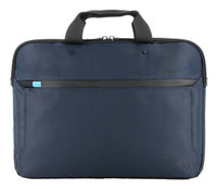 Mobilis Notebook-Tasche für Geräte bis 14" – wasserabweisend, aus recycelten Materialien – Blau