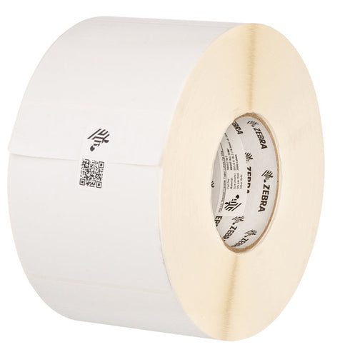 Zebra Gestanzte Etiketten, 71 mm × 32 mm, weiss, Papier, permanent, 8 Rollen