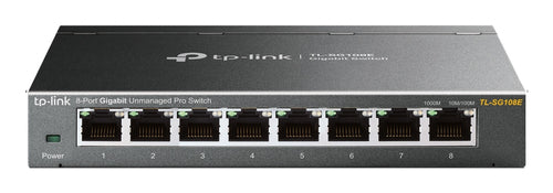 TP-Link TL-SG108E – Managed Switch – 8×GbE, L2