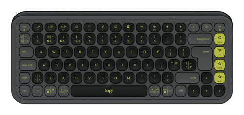 Logitech POP ICON KEYS INTNL-973 – Tastatur, UK-Layout (EN), Grau