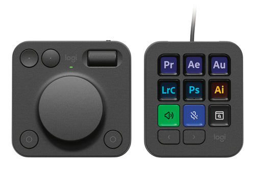 Logitech MX Creative Console – Tastatur, Grau