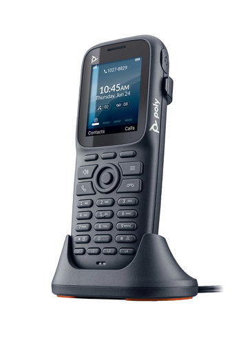 Poly Rove 20 – DECT-Telefon mit Basis, Freisprechen, Schwarz