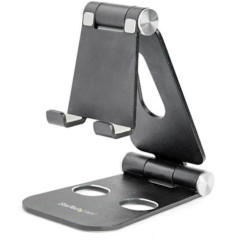 StarTech.com Tablet-Ständer – für Smartphones & Tablets bis 13", faltbar, Aluminium – schwarz