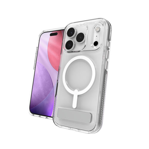 ZAGG Crystal Palace Snap Backcover – für Apple iPhone 17, MagSafe, Graphen, Transparent, bis 4 m Sturzsicher