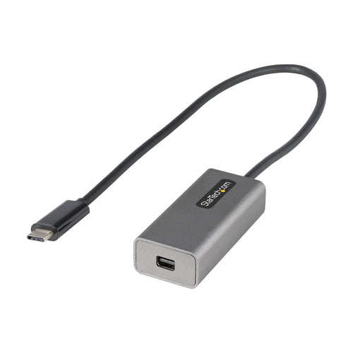 StarTech.com USB-C auf Mini-DisplayPort Adapter DP 1.2 4K 60 Hz – 0,306 m – Weiss – für Thunderbolt 3