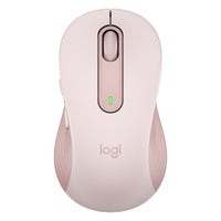 Logitech M650 L Maus – kabellos, für Rechtshänder, rosa
