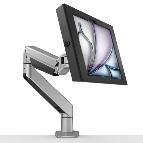 Compulocks Compullocks Tablet-Arm (Tischklemme) – für iPad Air 11" (M2/M3) – abschliessbar, VESA 100×100 – Schwarz/Silber