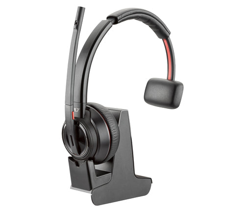 Poly Savi 8210 UC DECT 1880-1900 – Mono-Headset – DECT – Boom-Mikrofon – Schwarz – bis 13 h
