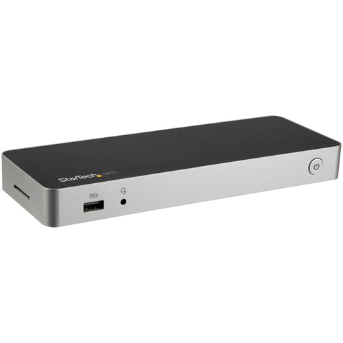 StarTech.com Dockingstation – USB-C, 1× DP, 1× HDMI, 4× USB-A, 60 W PD, GbE, für Windows/Mac/ChromeOS