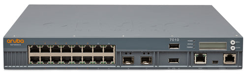HPE Aruba 7010 RW FIPS/TAA – Security-Gateway/Router, 1GbE, 2× SFP, PoE 150 W, Firewall-Durchsatz 4 000 Mbit/s