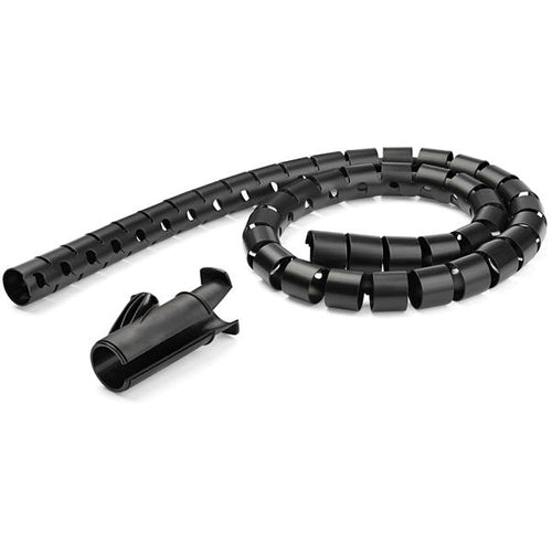 StarTech.com Kabelschlauch – Ø 25 mm – 2,5 m – PE – Schwarz