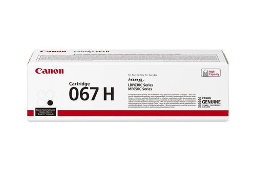 Canon Toner 067H – Schwarz, 3130 Seiten – für Farb-Laserdrucker/Multifunktionsgeräte