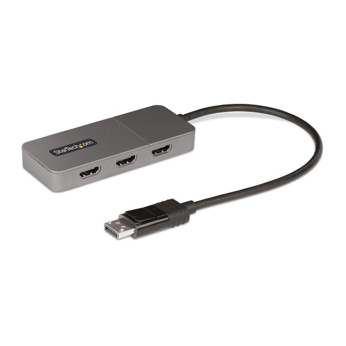 StarTech.com DisplayPort zu 3× HDMI MST-Hub – 4096 × 2160 @ 60 Hz, DP 1.4, 0,3 m, für Windows 10/11