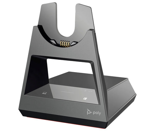 Poly Voyager Office Base – Kopfhörerständer, USB-A/USB-C, Bluetooth 5.1, für Voyager 4310, 4320 und Focus 2